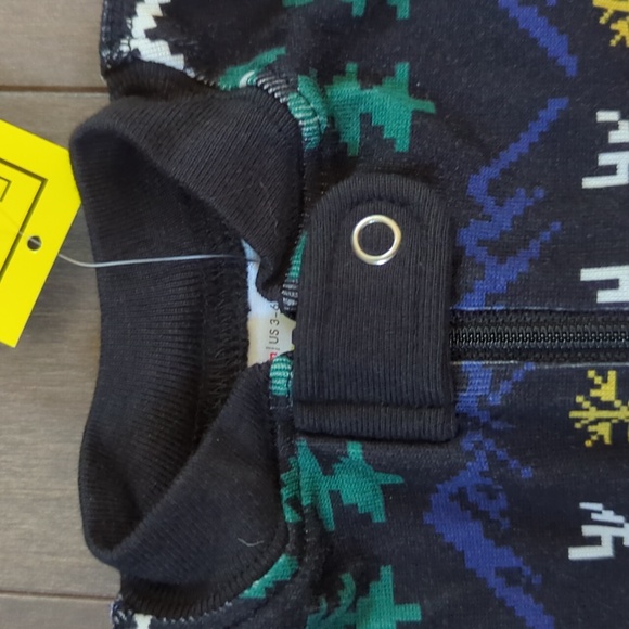 NWT Hanna Andersson 3-6 Month Zip Holiday Sleeper - Picture 5 of 7